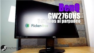 Review BenQ GW2760HS Flicker free