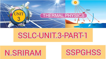 SSLC-SCIENCE-E/M-UNIT.3.THERMAL PHYSICS-PART-1