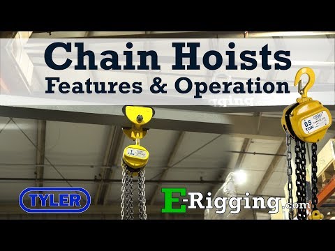 Tyler Tool Manual Chain Hoists: Features and Operation