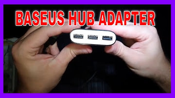 BASEUS HUB ADAPTER 4 [UNBOXING & REVIEW]