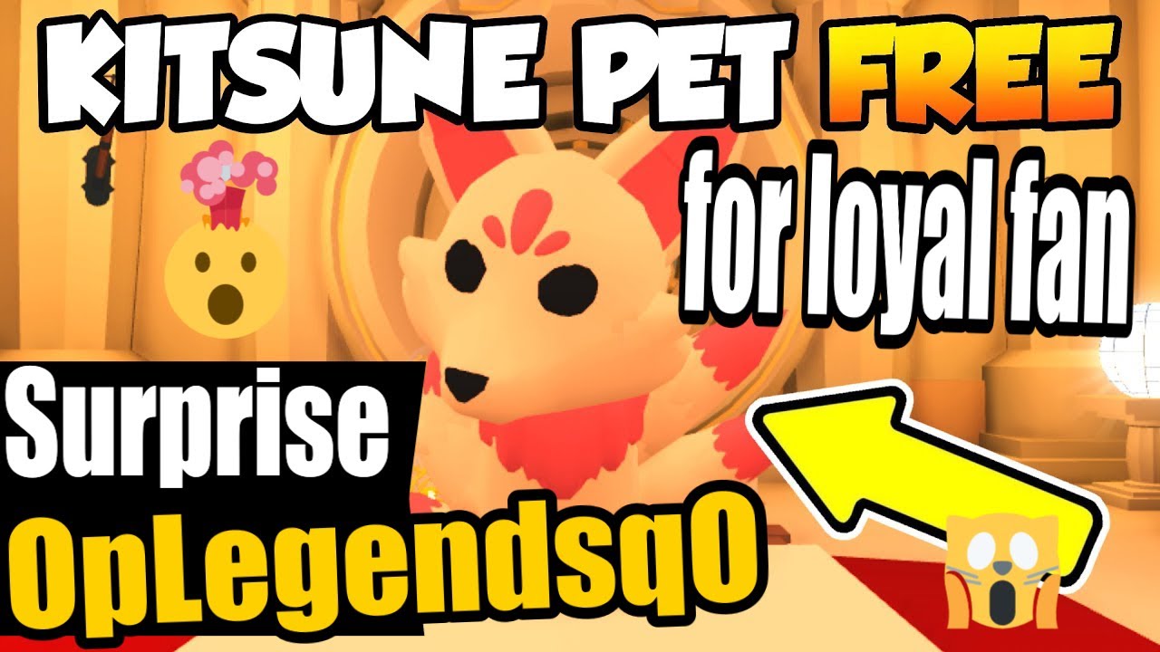 💜Giveaway Fly Ride Kitsune Adopt Me💜 - YouTube
