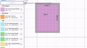 Pattern Position - MeasureSquare iPad Edition