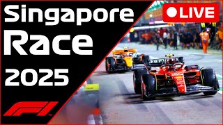 🔴F1 LIVE - Singapore GP RACE - Commentary + Timing