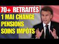 Retraités de plus de 70 ans : le 1 may bouleverse pensions, soins et impôts
