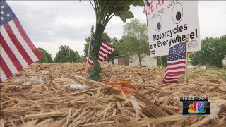 American Legion Riders warn drivers to watch for motorcyclists