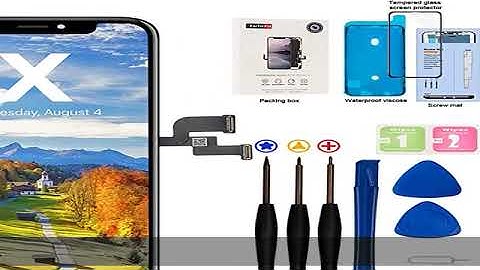 EFAITHFIX for iPhone X LCD Screen Replacement 5.8 Inch Frame Assembly LCD Display and 3D Touch Scre