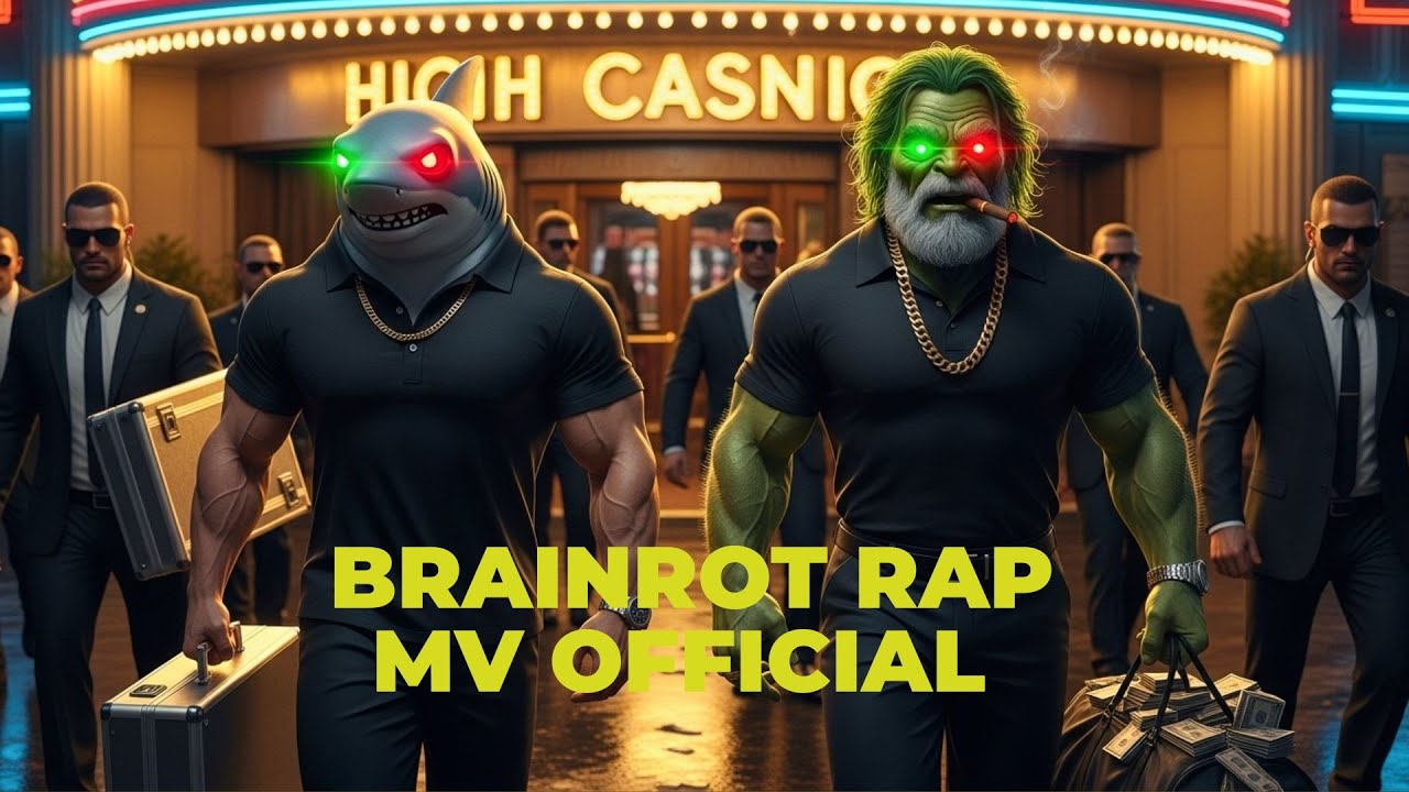BRAINROT GIGACHADS RAP MUSIC | Official MV
