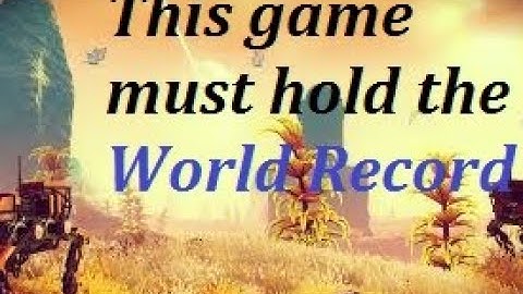 Sifi Game That must hold the world record (devlog 2)