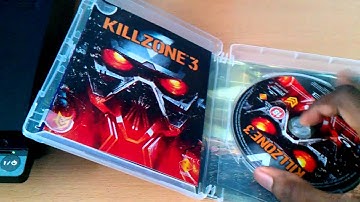 Killzone 3 ps3 unboxing
