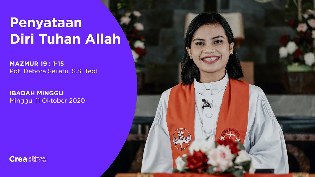 Ibadah Minggu | Penyataan Diri Tuhan Allah