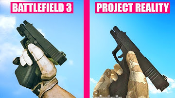 Battlefield 3 vs Project REALITY - Weapons Comparison
