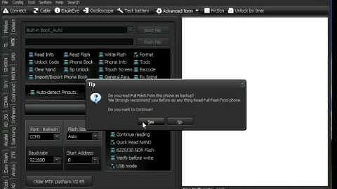 QMobile e960 usb flashing