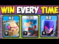 TH12 Golem + Witch + Ice Wizard Attack Strategy | Unstoppable 3 Star War Strategy