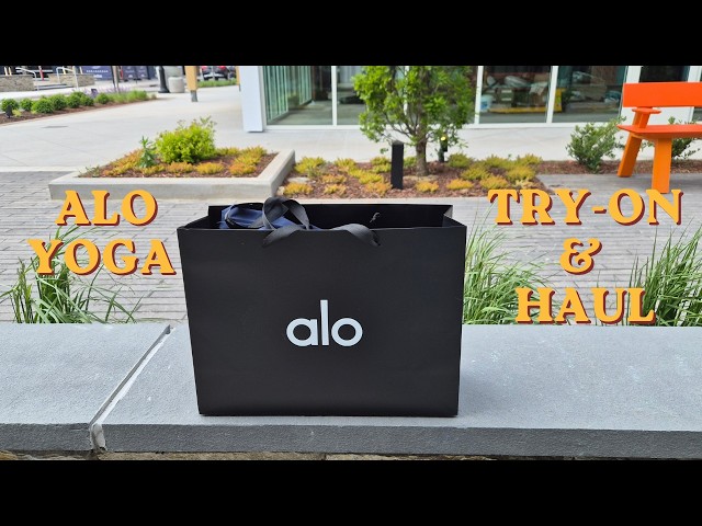 Alo Yoga Try-On (Fitting Room) | Mini Haul - New Pieces I Picked Up -  YouTube