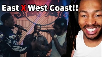 🔥🎤 Joey Bada$$, Big Sean, Ab-Soul | Red Bull Spiral Freestyle (Reaction‼️)