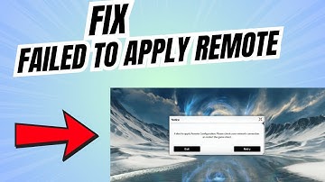 Fix Failed to Apply Remote Configuration in Wuthering Waves