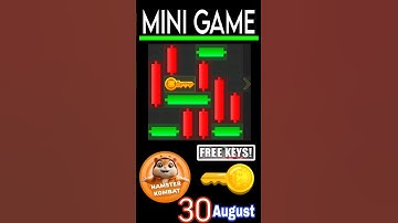 30 August 🔑🐹 Puzzle Trick: P2E Hamster Kombat Mini Game Solved, Fast reply! 🎮 #cryptocurrency