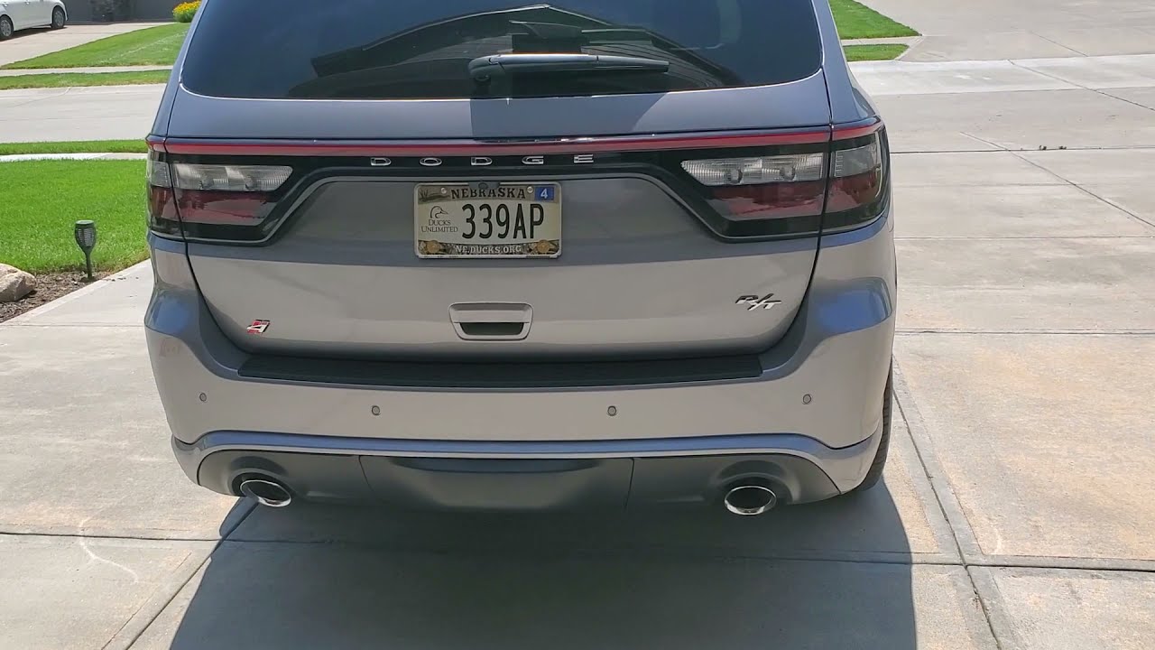 2021 Dodge Durango RT upgrade LED reverse lights and debadge. YouTube