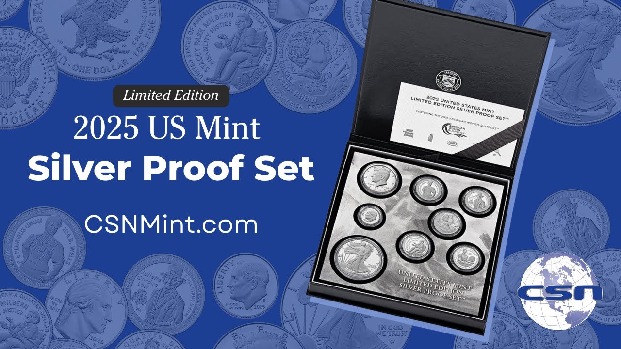 Серебряный набор пробы 2025 года - распродан, ограниченная серия!!!