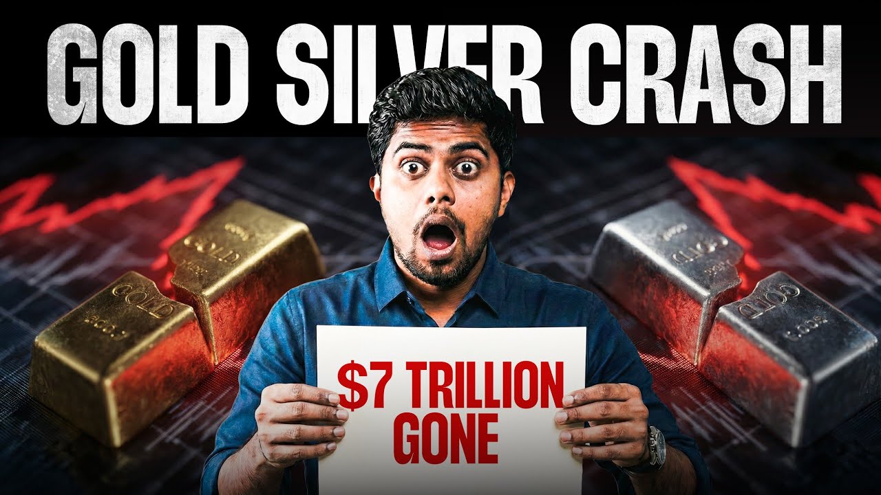 Gold & Silver Crash: $7 Trillion Gone in 24 Hours!! 