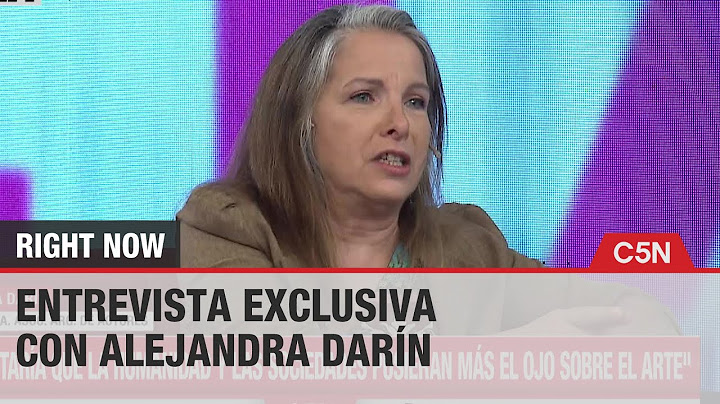 ALEJANDRA DARÍN en RIGHT NOW