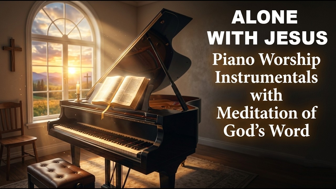 Quite Time ALONE with JESUS: 1 Hour Peaceful Meditation & Prayer Music with Faith Declarations