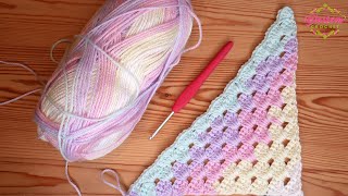 Crochet A Shell Stitch Shawl  EASY Beginner Pattern!