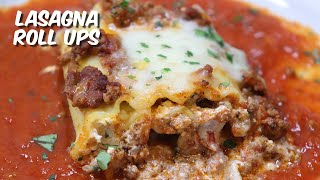 Easy Lasagna Roll Ups Recipe | How To Make Lasagna Roll Ups
