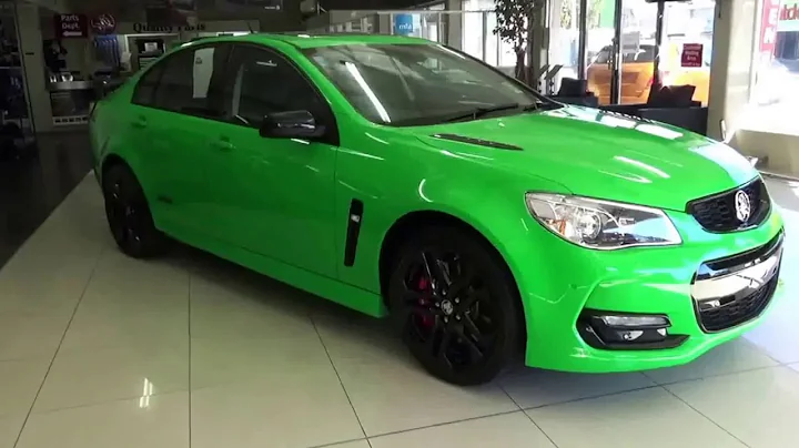 2017 VF SS-V Redline seden car demo