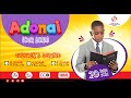 Adonai (Our Lord) | CITAM CHILDREN'S SERVICE (6-9 YEARS)