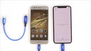 iSoft IS 003 Standalone NO PC User Data Transfer Cable From Android to iPhone screenshot 4