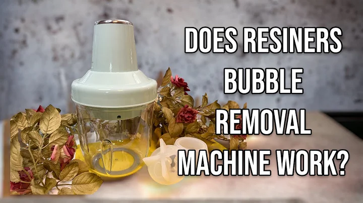 Will “Resiners” Bubble Removal Machine Work?