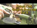 Antique Clock Restoration - The Complete Job - Part 4, Pivot Polishing and Fusee Spacers.