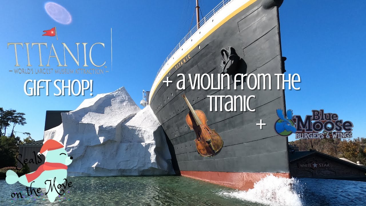 Titanic Museum in Pigeon Gift Shop Pigeon TN Blue Moose