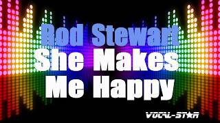 Rod Stewart - She Makes Me Happy (Karaoke Version) with Lyrics HD Vocal-Star Karaoke