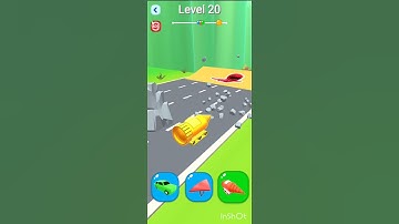 Shape shifting Game Level 20 #android #shirts 👹