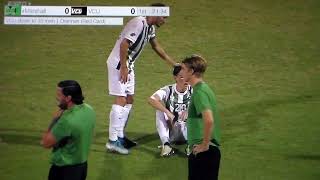 VCU M Theo Drennan kicks Marshall player in eye, is red carded and sent off
