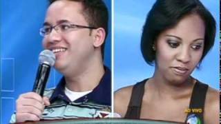 Kátia Vai Atrás Do Primeiro Amor No Palco Do Programa Do Gugu2