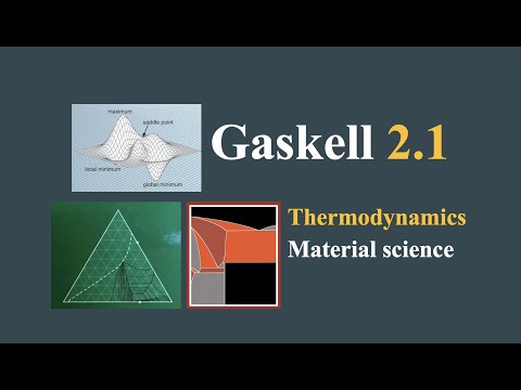 Video Gaskell 2.1 || Thermodynamics || Material Science ||... - youtube