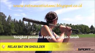 Cara memukul bola softball screenshot 5