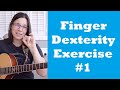 Finger Dexterity Exercise Guitar #1 - Spider Exercises