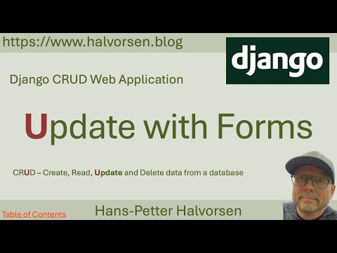 Django CRUD App: