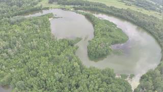 Volga river near Marks town