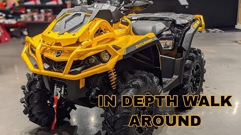 2021 CAN AM OUTLANDER 850 XMR IN DEPTH WALK AROUND (THINGS THE DEALER DIDN