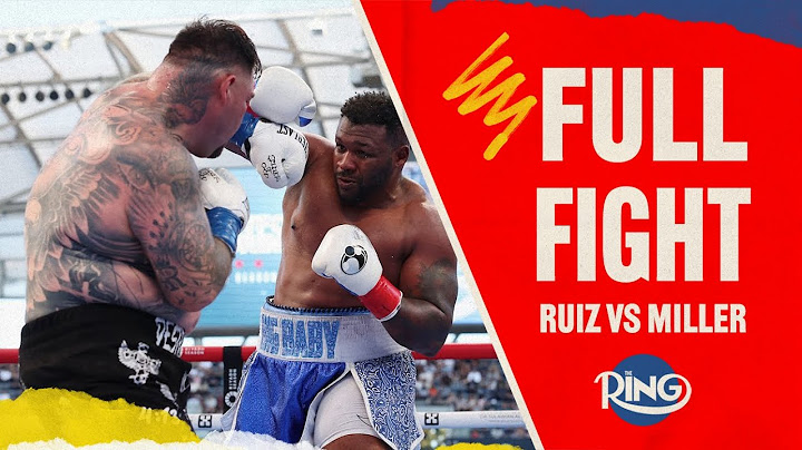 The Controversial Draw! Andy Ruiz vs Jarrell Miller | FULL FIGHT | RIYADH SEASON CARD