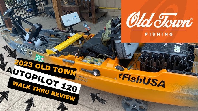 Old Town Sportsman AutoPilot 120 High-Tech, Motorized Fishing Kayak