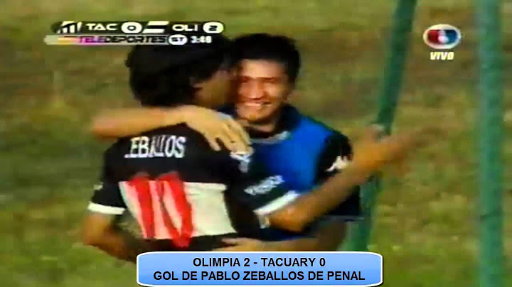 TACUARY 2 VS OLIMPIA 3 - 21º FECHA CLAUSURA 2011