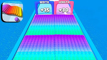 New Satisfying Mobile Game Big Update Freeplay Ball Merge Run 2048 Top Gameplay Walkthrough Android