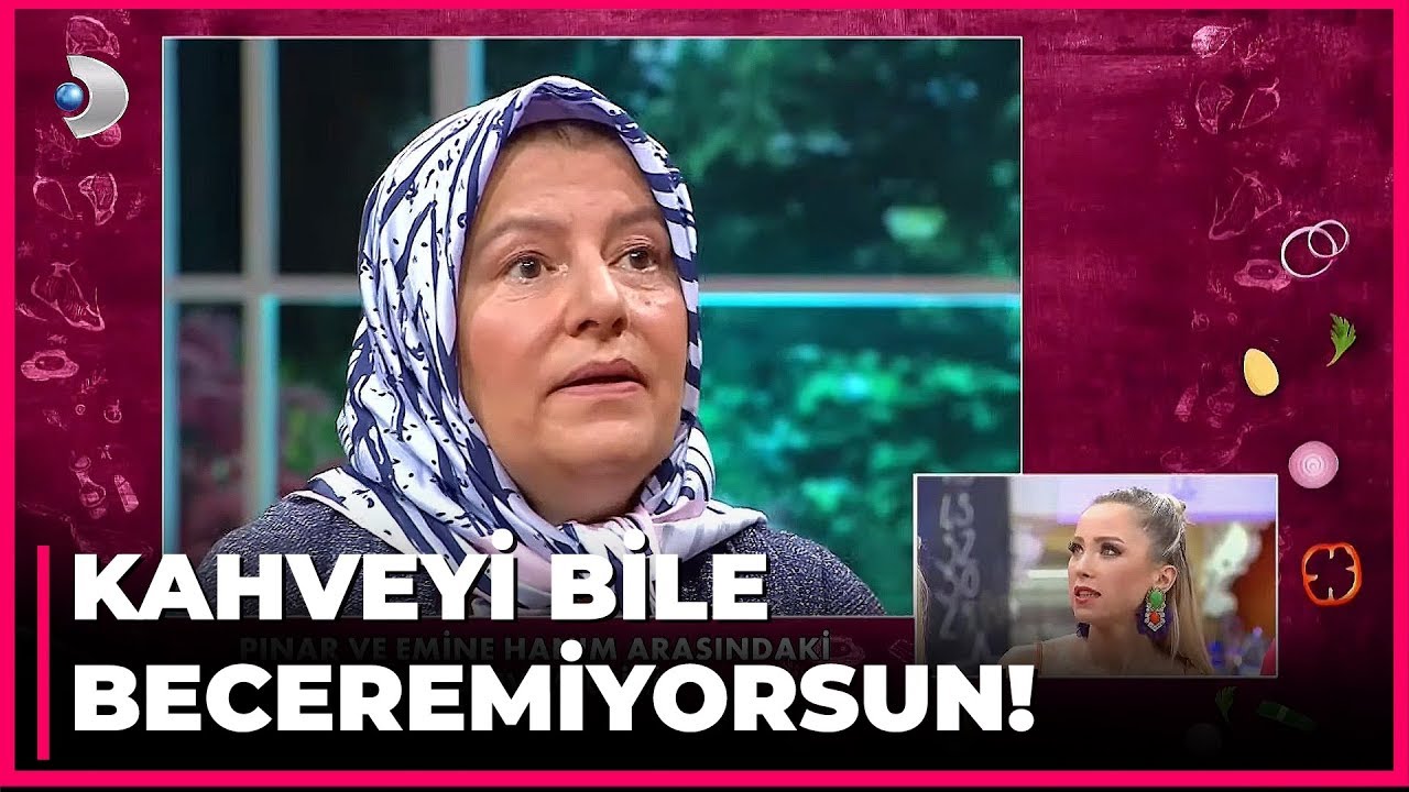 Pınar ve Emine Hanım Arasında "Kahve" Krizi - Gelinim Mutfakta 359