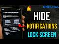 How to Hide Notification on Lock Screen in Samsung One UI 8.5